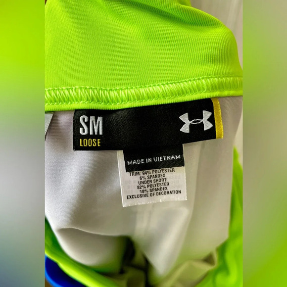 Under Armour Women's Green and Blue Skort Size S/M Loose NWOT - Picture 4 of 4